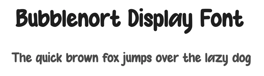 Bubblenort Display Font by Rachmad bagus f — Decorative Font