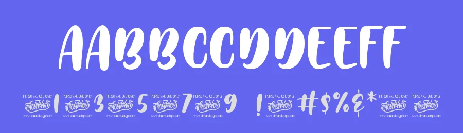 Bubblez – Fun Craft Font by Almarkha Type — Decorative Font — thumbnail 3