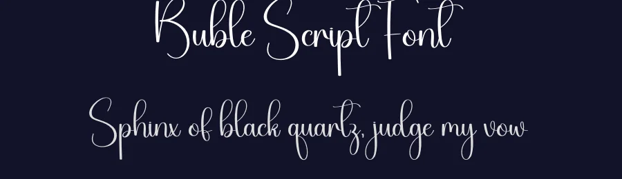 Buble Script Font by creativeletter — Script Handwritten Font — thumbnail 2