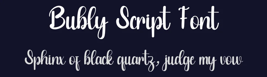 Bubly Script Font by inermediaSTUDIO — Script Handwritten Font — thumbnail 2