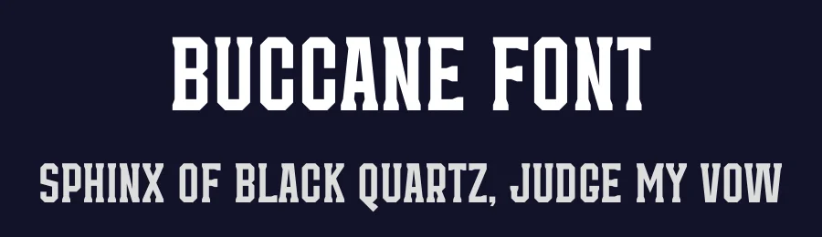 Buccane Font by Marvadesign — Display Font — thumbnail 2