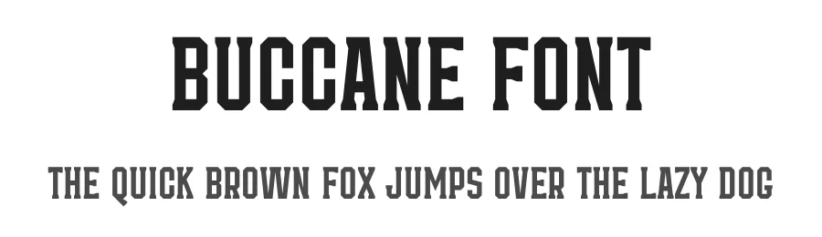 Buccane Font by Marvadesign — Display Font