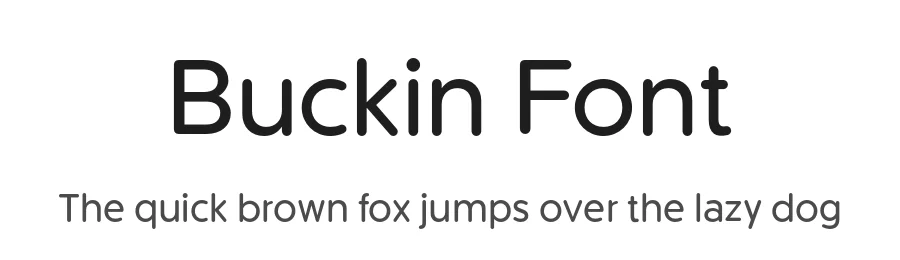 Buckin Font by Ckhans Fonts — Sans Serif Font