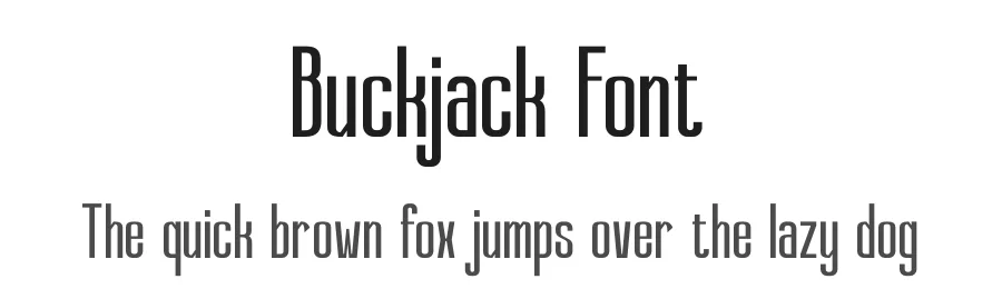 Buckjack Font by Denustudios — Decorative Font