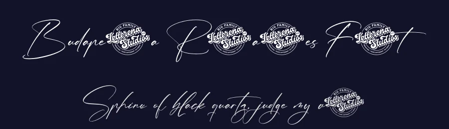 Budapesta Romantes Font by letterenastudios — Script Handwritten Font — thumbnail 2