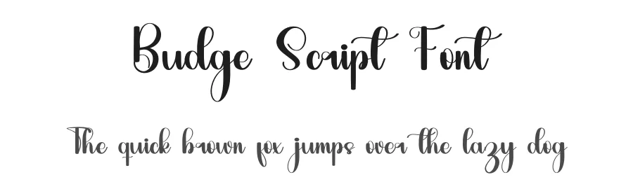 Budge Script Font by inermediaSTUDIO — Script Handwritten Font