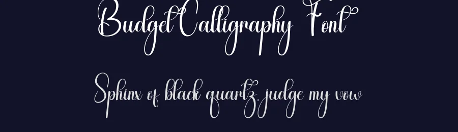 Budget Calligraphy Font by andikastudio — Script Handwritten Font — thumbnail 2