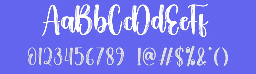 Budgetary Script Font by creativeletter — Script Handwritten Font — thumbnail 3