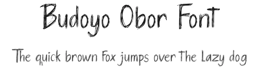 Budoyo Obor Font by Denustudios — Script Handwritten Font