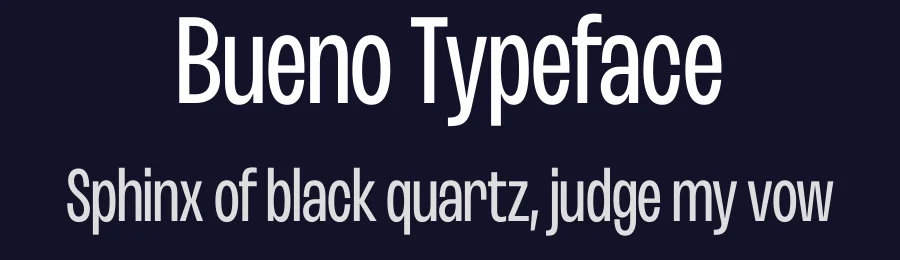 Bueno Typeface by RajeshRajput — Decorative Font — thumbnail 2