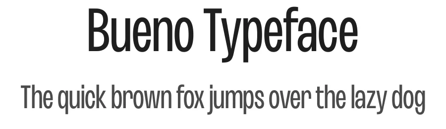 Bueno Typeface by RajeshRajput — Decorative Font