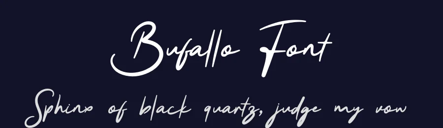 Bufallo Font by ryan creative — Script Handwritten Font — thumbnail 2