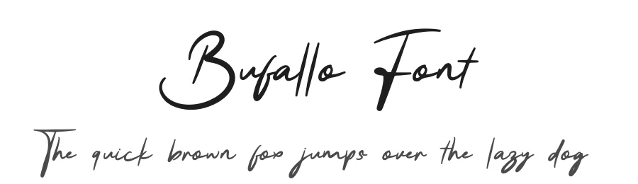 Bufallo Font by ryan creative — Script Handwritten Font
