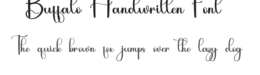 Buffalo Handwritten Font by inermediaSTUDIO — Script Handwritten Font