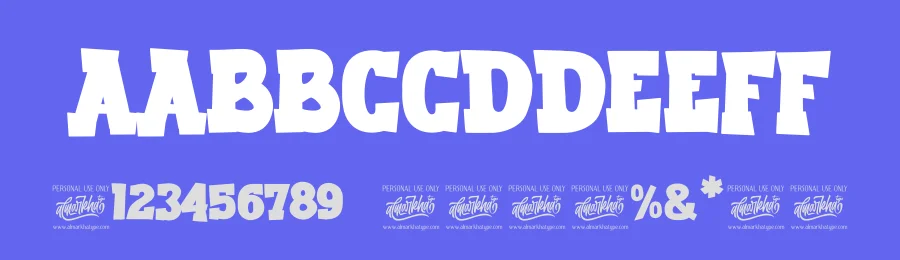 Buffalo Soldier Font by Almarkhatype — Display Font — thumbnail 3