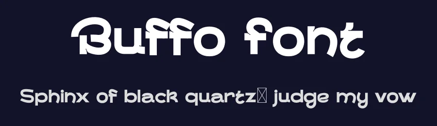 Buffo Font by delipensil — Sans Serif Font — thumbnail 2