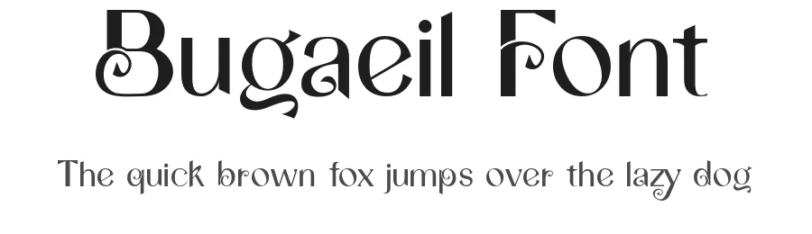 Bugaeil Font by Vroz Studio — Sans Serif Font