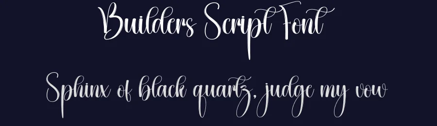 Builders Script Font by creativeletter — Script Handwritten Font — thumbnail 2
