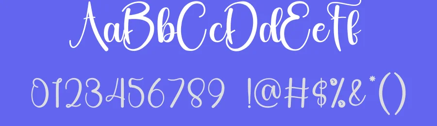 Building Calligraphy Font by creativeletter — Script Handwritten Font — thumbnail 3