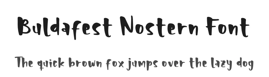 Buldafest Nostern Font by glorytype — Display Font