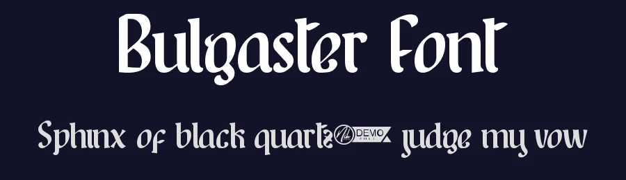 Bulgaster Font by nihstudio — Display Font — thumbnail 2