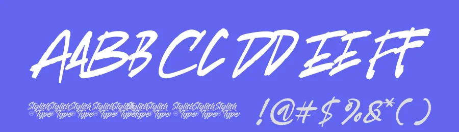 Bulgeto Eastern – Display Brush Font by stylishtype.co — Script Handwritten Font — thumbnail 3