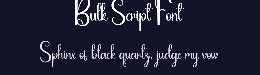 Bulk Script Font by andikastudio — Script Handwritten Font — thumbnail 2