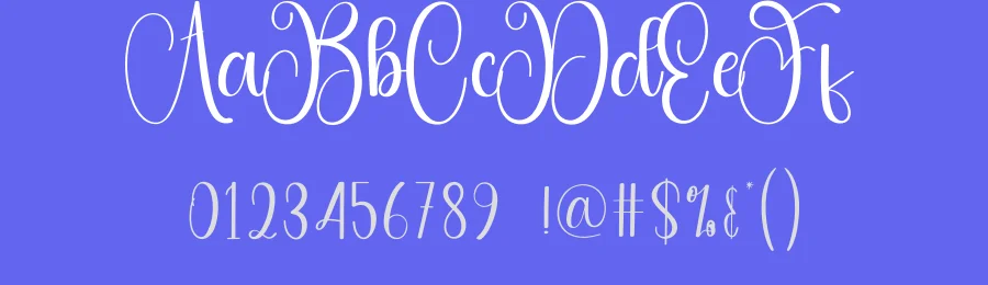 Bulky Calligraphy Font by creativeletter — Script Handwritten Font — thumbnail 3