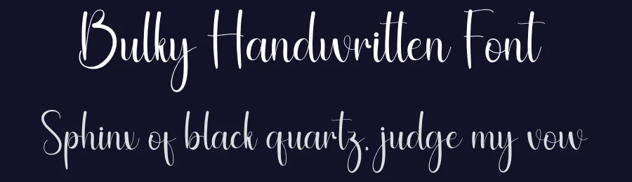 Bulky Handwritten Font by andikastudio — Script Handwritten Font — thumbnail 2