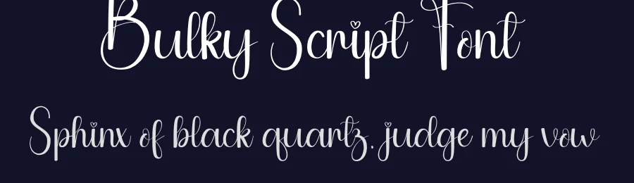 Bulky Script Font by andikastudio — Script Handwritten Font — thumbnail 2