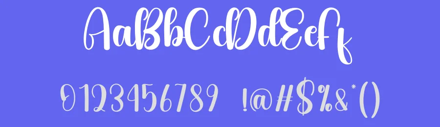 Bulky Script Font by creativeletter — Script Handwritten Font — thumbnail 3