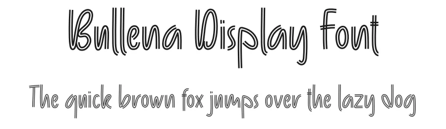Bullena Display Font by andikastudio — Display Font