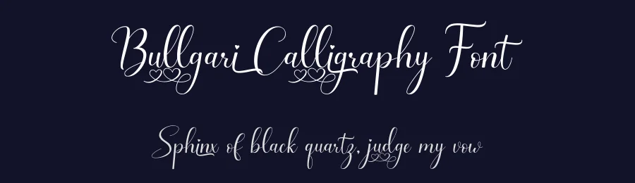 Bullgari Calligraphy Font by yontype — Script Handwritten Font — thumbnail 2