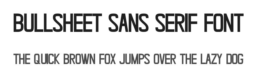 Bullsheet Sans Serif Font by Craftedtype — Decorative Font