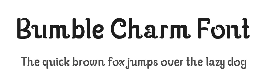 Bumble Charm Font by twinletter — Display Font