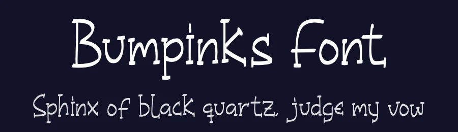 Bumpinks Font by glorytype — Script Handwritten Font — thumbnail 2
