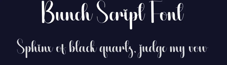 Bunch Script Font by creativeletter — Script Handwritten Font — thumbnail 2