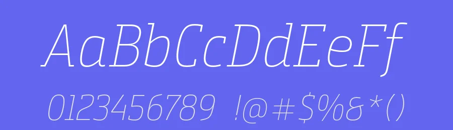 Bunday Slab Font Family by Buntype — Slab Serif Font — thumbnail 3