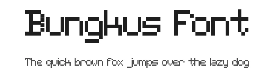 Bungkus Font by Letternesia studio — Display Font