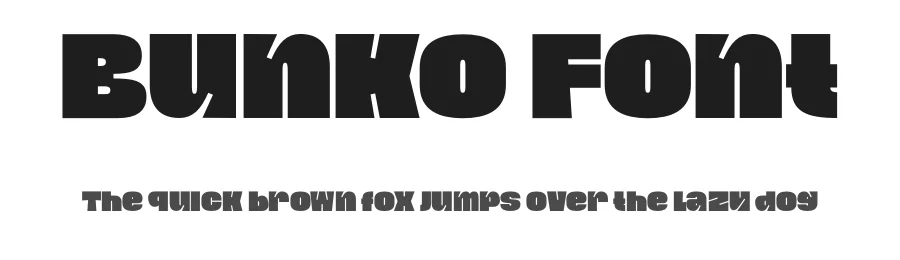 Bunko Font by MaikoHatta — Display Font