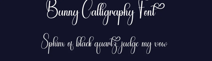 Bunny Calligraphy Font by andikastudio — Script Handwritten Font — thumbnail 2