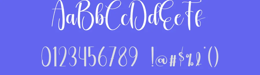 Bunny Christmas Script Font by creativeletter — Script Handwritten Font — thumbnail 3