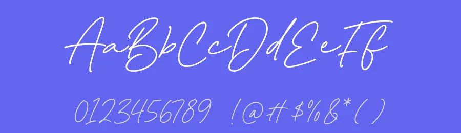 Bunny Kinsley Font by Timur type — Script Handwritten Font — thumbnail 3