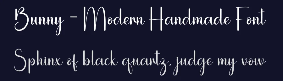 Bunny – Modern Handmade Font by andikastudio — Script Handwritten Font — thumbnail 2