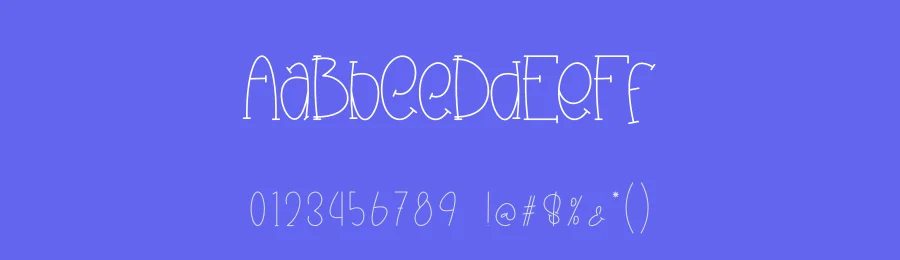Bunny Pumpkin Display Font by creativeletter — Display Font — thumbnail 3