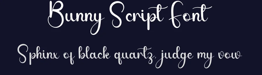 Bunny Script Font by andikastudio — Script Handwritten Font — thumbnail 2