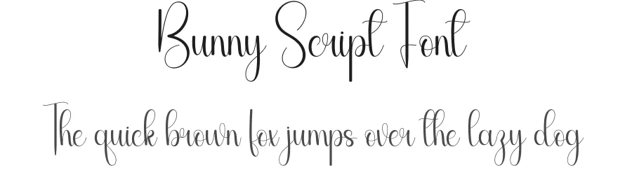 Bunny Script Font by andikastudio — Script Handwritten Font