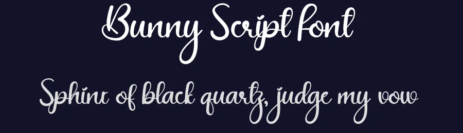 Bunny Script Font by andikastudio — Script Handwritten Font — thumbnail 2