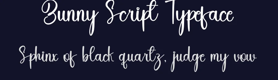 Bunny Script Typeface by inermediaSTUDIO — Script Handwritten Font — thumbnail 2