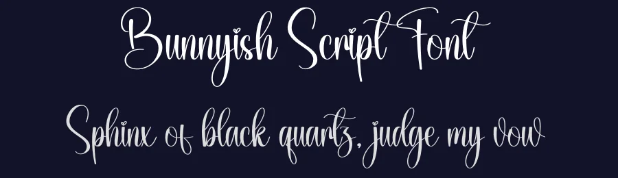 Bunnyish Script Font by creativeletter — Script Handwritten Font — thumbnail 2